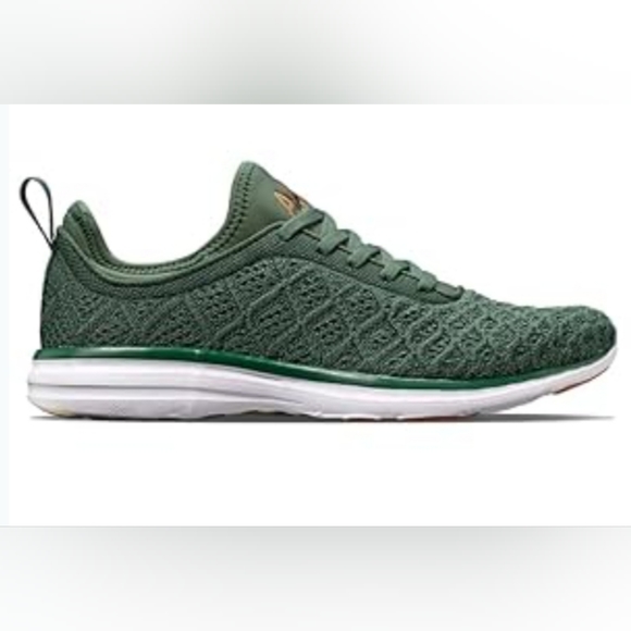 APL: Athletic Propulsion Labs Women's Techloom Phantom, Great Green/White/Gum, 8 - Picture 6 of 11